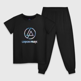 Детская пижама хлопок с принтом Linkin park sky в Белгороде, 100% хлопок |  брюки и футболка прямого кроя, без карманов, на брюках мягкая резинка на поясе и по низу штанин
 | linkin | park | линкин | парк