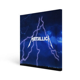 Холст квадратный с принтом METALLICA в Белгороде, 100% ПВХ |  | metallica | rock | металлика | рок