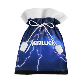Подарочный 3D мешок с принтом METALLICA в Белгороде, 100% полиэстер | Размер: 29*39 см | metallica | rock | металлика | рок