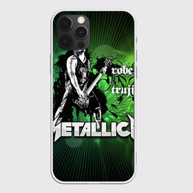 Чехол для iPhone 12 Pro Max с принтом METALLICA в Белгороде, Силикон |  | металлика