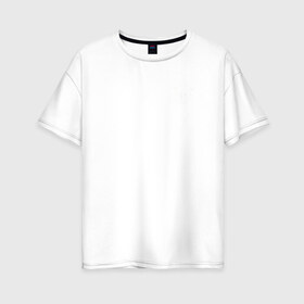 Женская футболка хлопок Oversize с принтом Шеврон ОДОН в Белгороде, 100% хлопок | свободный крой, круглый ворот, спущенный рукав, длина до линии бедер
 | армия | вв | мвд | одон | пантера