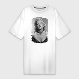 Платье-футболка хлопок с принтом Секс символ Мэрилин Монро в Белгороде,  |  | marilyn monroe | актриса | мэрилин монро | певица