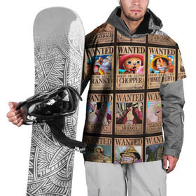 Накидка на куртку 3D с принтом One Piece в Белгороде, 100% полиэстер |  | Тематика изображения на принте: anime | one piece | аниме | ван пис