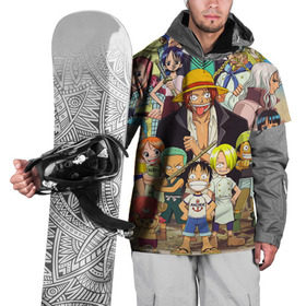 Накидка на куртку 3D с принтом One Piece в Белгороде, 100% полиэстер |  | anime | one piece | аниме | ван пис