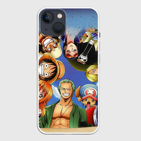 Чехол для iPhone 13 с принтом взгляд сверху One Piece в Белгороде,  |  | Тематика изображения на принте: anime | one piece | аниме | ван пис