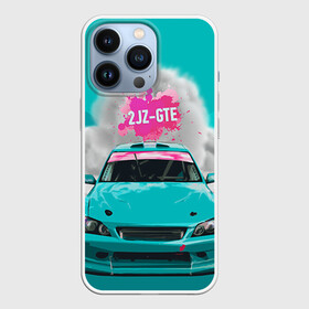 Чехол для iPhone 13 Pro с принтом 2 JZ GTE в Белгороде,  |  | 2jz gte | altezza | drift | jdm | toyota | альтеза | гонка | ждм