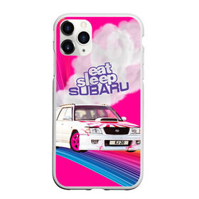 Чехол для iPhone 11 Pro матовый с принтом Subaru в Белгороде, Силикон |  | drag | eat | ej20 | forester | jdm | rainbow | sf5 | sleep | subaru | субару | супердрифтбитва | форестер
