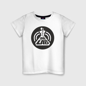 Детская футболка хлопок с принтом The LAB в Белгороде, 100% хлопок | круглый вырез горловины, полуприлегающий силуэт, длина до линии бедер | the lab gta grand theft auto гта радио