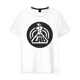 Мужская футболка хлопок с принтом The LAB в Белгороде, 100% хлопок | прямой крой, круглый вырез горловины, длина до линии бедер, слегка спущенное плечо. | the lab gta grand theft auto гта радио