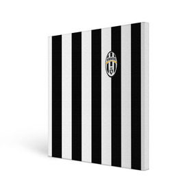 Холст квадратный с принтом Juventus Vidal в Белгороде, 100% ПВХ |  | football | juventus | vidal | фк | футбол | ювентус