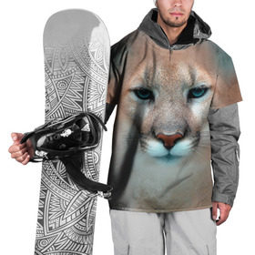 Накидка на куртку 3D с принтом Пума в Белгороде, 100% полиэстер |  | Тематика изображения на принте: животные | киса | кошка | пума