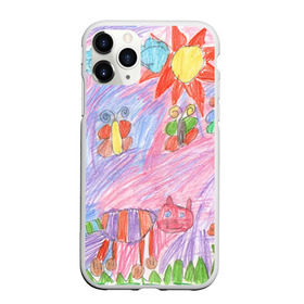 Чехол для iPhone 11 Pro матовый с принтом Детские рисунки в Белгороде, Силикон |  | Тематика изображения на принте: dg | габбана | детский | дольче | карандаш | картина | мода | рисунок
