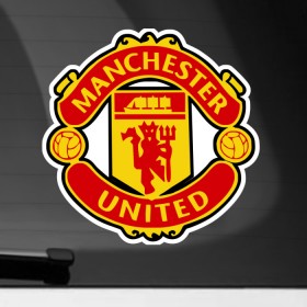 Наклейка на автомобиль с принтом Манчестер Юнайтед в Белгороде, ПВХ |  | manchester united | игра | манчестер юнайтед | спорт | футбол