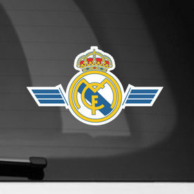 Наклейка на автомобиль с принтом Real Madrid в Белгороде, ПВХ |  | real madrid | игра | реал мадрид | спорт | футбол