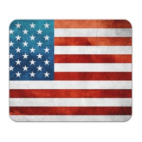 Коврик прямоугольный с принтом Флаг США в Белгороде, натуральный каучук | размер 230 х 185 мм; запечатка лицевой стороны | usa | демократия | страны | сша