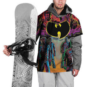 Накидка на куртку 3D с принтом Wu tang clan в Белгороде, 100% полиэстер |  | Тематика изображения на принте: хип хоп