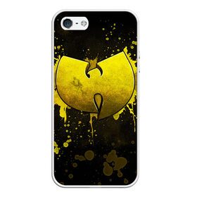 Чехол для iPhone 5/5S матовый с принтом Wu-Tang Clan в Белгороде, Силикон | Область печати: задняя сторона чехла, без боковых панелей | хип хоп