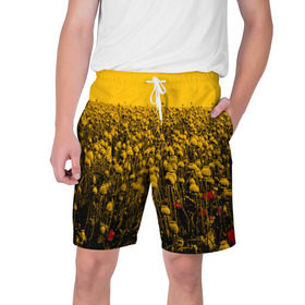 Мужские шорты 3D с принтом Wu-Tang Clan в Белгороде,  полиэстер 100% | прямой крой, два кармана без застежек по бокам. Мягкая трикотажная резинка на поясе, внутри которой широкие завязки. Длина чуть выше колен | Тематика изображения на принте: хип хоп