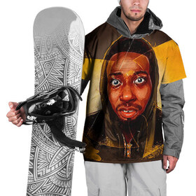 Накидка на куртку 3D с принтом Wu-Tang Clan в Белгороде, 100% полиэстер |  | Тематика изображения на принте: хип хоп