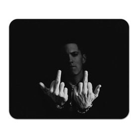 Коврик прямоугольный с принтом Eminem в Белгороде, натуральный каучук | размер 230 х 185 мм; запечатка лицевой стороны | Тематика изображения на принте: eminem | music | rap | музыка | реп | эминем