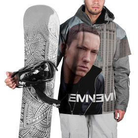 Накидка на куртку 3D с принтом Eminem в Белгороде, 100% полиэстер |  | Тематика изображения на принте: eminem | music | rap | музыка | реп | эминем