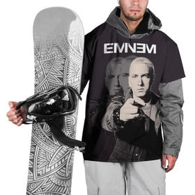 Накидка на куртку 3D с принтом Eminem в Белгороде, 100% полиэстер |  | Тематика изображения на принте: eminem | music | rap | музыка | реп | эминем