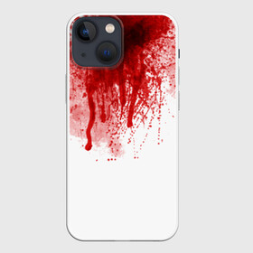 Чехол для iPhone 13 mini с принтом Кровь в Белгороде,  |  | halloween | без головы | кровь | праздник | тыква | хэллоуин
