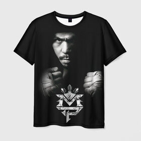 Мужская футболка 3D с принтом Менни Пакьяо в Белгороде, 100% полиэфир | прямой крой, круглый вырез горловины, длина до линии бедер | boxing | manny | pacquiao | бокс | боксер | знаменитость | мэнни | мэнни пакьяо | спорт