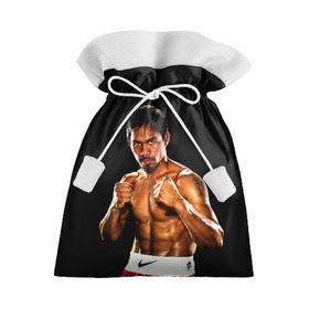 Подарочный 3D мешок с принтом Менни Пакьяо в Белгороде, 100% полиэстер | Размер: 29*39 см | Тематика изображения на принте: boxing | manny | pacquiao | бокс | боксер | знаменитость | мэнни | мэнни пакьяо | спорт