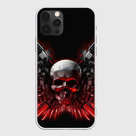 Чехол для iPhone 12 Pro Max с принтом Череп с оружием в Белгороде, Силикон |  | Тематика изображения на принте: skull | skulls | неудержимые | череп | черепа