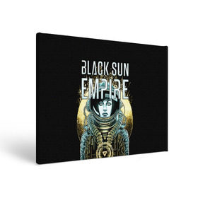 Холст прямоугольный с принтом Black Sun Empire в Белгороде, 100% ПВХ |  | empire