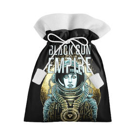 Подарочный 3D мешок с принтом Black Sun Empire в Белгороде, 100% полиэстер | Размер: 29*39 см | Тематика изображения на принте: empire