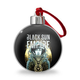 Ёлочный шар с принтом Black Sun Empire в Белгороде, Пластик | Диаметр: 77 мм | Тематика изображения на принте: empire