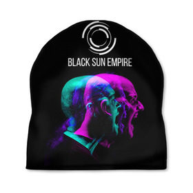 Шапка 3D с принтом Black Sun Empire в Белгороде, 100% полиэстер | универсальный размер, печать по всей поверхности изделия | Тематика изображения на принте: empire