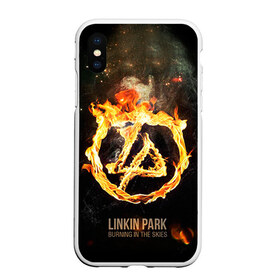 Чехол для iPhone XS Max матовый с принтом Linkin Park в Белгороде, Силикон | Область печати: задняя сторона чехла, без боковых панелей | linkin park | rock | линкин парк | рок