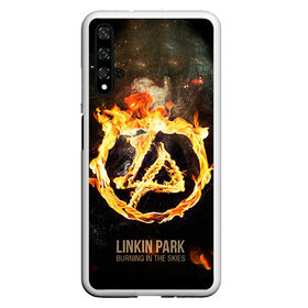 Чехол для Honor 20 с принтом Linkin Park в Белгороде, Силикон | Область печати: задняя сторона чехла, без боковых панелей | linkin park | rock | линкин парк | рок