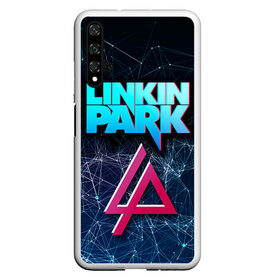 Чехол для Honor 20 с принтом Linkin Park в Белгороде, Силикон | Область печати: задняя сторона чехла, без боковых панелей | linkin park | rock | линкин парк | рок