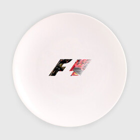 Тарелка 3D с принтом Formula 1 в Белгороде, фарфор | диаметр - 210 мм
диаметр для нанесения принта - 120 мм | 1 | f | f1 | formula | один | формула