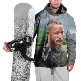 Накидка на куртку 3D с принтом Рагнар Лодброк в Белгороде, 100% полиэстер |  | Тематика изображения на принте: vikings | вальхалла | викинги | рагнар лодброк | сериалы