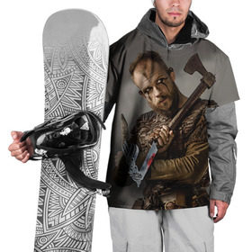 Накидка на куртку 3D с принтом Флоки в Белгороде, 100% полиэстер |  | Тематика изображения на принте: vikings | вальхалла | викинги | рагнар лодброк | сериалы | флоки