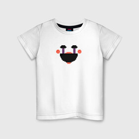 Детская футболка хлопок с принтом Five nights at Freddy`s Puppet в Белгороде, 100% хлопок | круглый вырез горловины, полуприлегающий силуэт, длина до линии бедер | фнаф