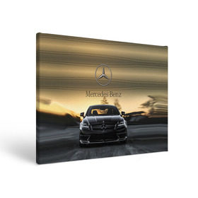 Холст прямоугольный с принтом Mercedes в Белгороде, 100% ПВХ |  | amg | benz | mercedes | бенс | бенц | мерседес