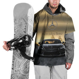 Накидка на куртку 3D с принтом Mercedes в Белгороде, 100% полиэстер |  | Тематика изображения на принте: amg | benz | mercedes | бенс | бенц | мерседес
