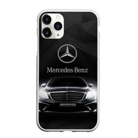 Чехол для iPhone 11 Pro Max матовый с принтом Mercedes в Белгороде, Силикон |  | Тематика изображения на принте: amg | benz | mercedes | бенс | бенц | мерседес