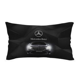 Подушка 3D антистресс с принтом Mercedes в Белгороде, наволочка — 100% полиэстер, наполнитель — вспененный полистирол | состоит из подушки и наволочки на молнии | amg | benz | mercedes | бенс | бенц | мерседес