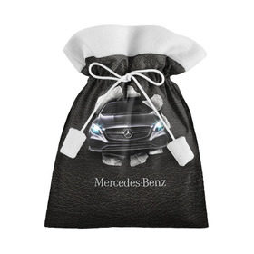 Подарочный 3D мешок с принтом Mercedes в Белгороде, 100% полиэстер | Размер: 29*39 см | Тематика изображения на принте: amg | benz | mercedes | бенс | бенц | кожа | мерседес