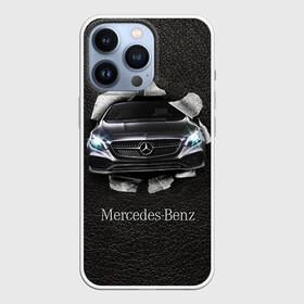 Чехол для iPhone 13 Pro с принтом Mercedes в Белгороде,  |  | amg | benz | mercedes | бенс | бенц | кожа | мерседес