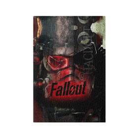 Обложка для паспорта матовая кожа с принтом Fallout в Белгороде, натуральная матовая кожа | размер 19,3 х 13,7 см; прозрачные пластиковые крепления | fallout | бункер | постапокалиптические | фалаут | фаллаут | фолаут | фоллаут
