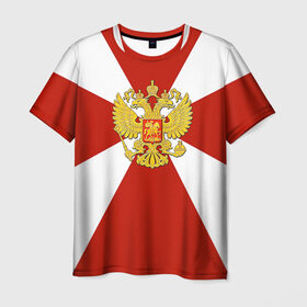 Мужская футболка 3D с принтом Внутренние войска в Белгороде, 100% полиэфир | прямой крой, круглый вырез горловины, длина до линии бедер | армия | вв | вовчики | войска | мвд | милиция | силовые структуры
