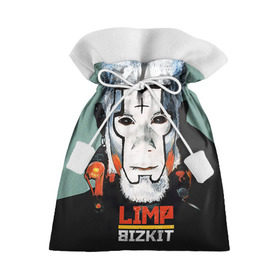 Подарочный 3D мешок с принтом Limp Bizkit в Белгороде, 100% полиэстер | Размер: 29*39 см | bizkit | limp | limp bizkit | бизкит | лимп | лимп бизкит | лимпбизкит | рок
